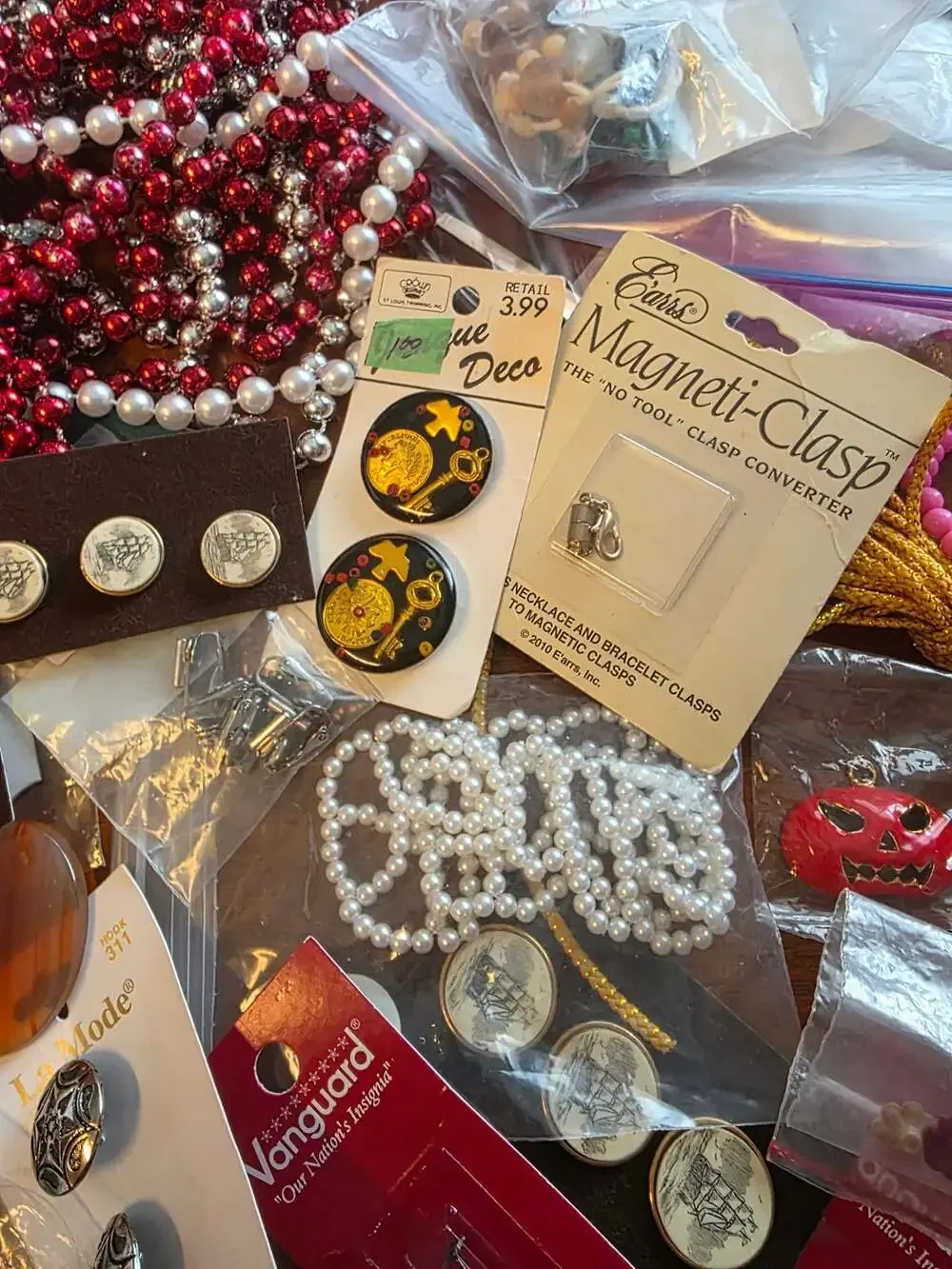 Large Lot of Jewelery Crafting Supplies